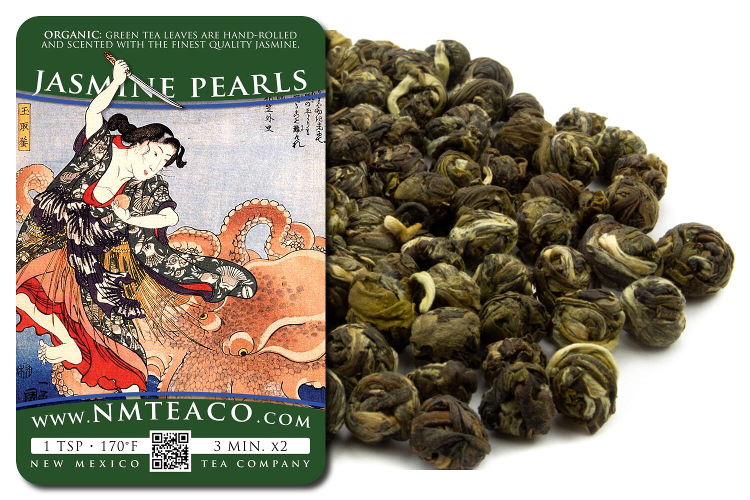 Jasmine Pearls | Organic - 2oz
