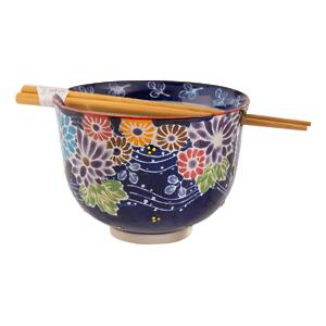 Thumbnail of Blue Floral | Chopstick Bowl