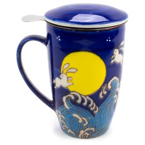 Thumbnail of Mug with Lid & Infuser | Rabbit Moon