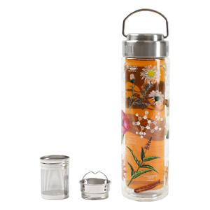 Thumbnail of Love of Tea | 15oz Insulated Glass Tumbler
