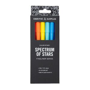 Thumbnail of Spectrum of Stars | 6 Pens Fine Liner Pack