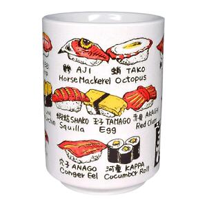 Thumbnail of Sushi Food | 10oz Japanese Ceramic Cup