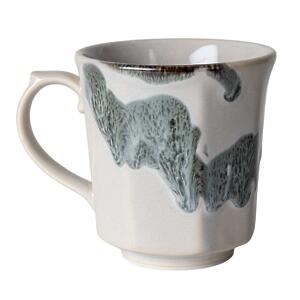 Thumbnail of Marble White | 9oz Porcelain Octagon Mug