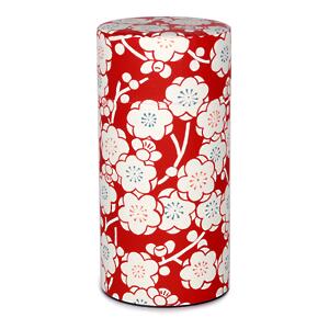 Thumbnail of Flowers on Red | 7oz Paper Tea Canister
