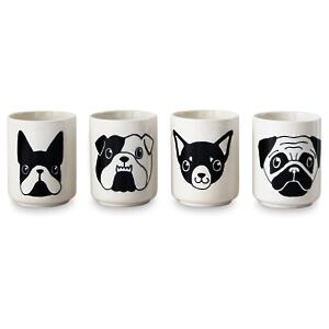 Thumbnail of Dog Faces | 4 Cup Set