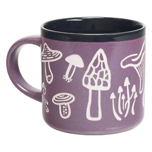 Thumbnail of Edible Mushrooms | 15oz Hand Carved Mug