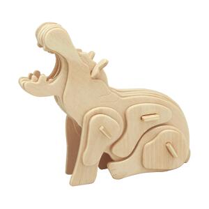 Thumbnail of Hippo | 3D Wooden Puzzle