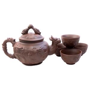 Thumbnail of Many Dragons | 27oz Yixing Set