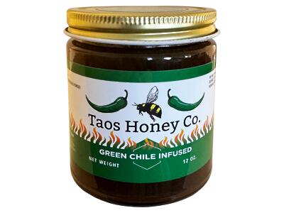 Thumbnail of Taos Green Chile Infused | 12oz Taos Honey