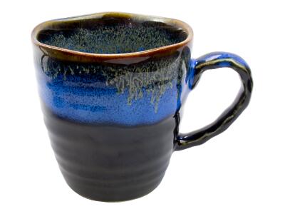 Thumbnail of Nagashi Blue/Black | Rock Mug 12oz
