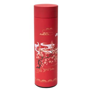 Thumbnail of Cherry Blossoms on Red | 17oz Insulated Tea Tumbler