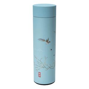 Thumbnail of Plum Blossoms on Pale Blue | 17oz Insulated Tea Tumbler