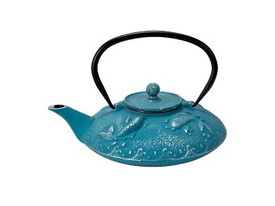 Thumbnail of Blue Koi Fish | 27oz Cast Iron Teapot