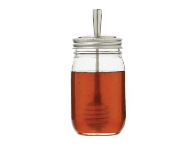 Thumbnail of Honey Dipper Lid | Regular Mouth Mason Jar