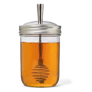 Thumbnail of Honey Dipper Lid | Wide Mouth Mason Jar