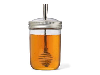 Thumbnail of Honey Dipper Lid | Wide Mouth Mason Jar