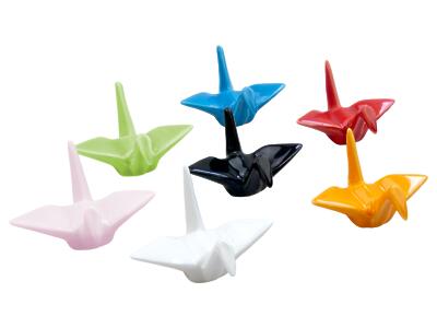 Thumbnail of Small Ceramic Crane | Chopstick Rest