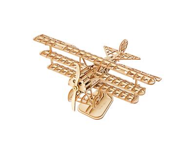 Thumbnail of Propeller Flyer Airplane | 3D Wooden Puzzle