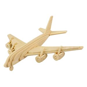 Thumbnail of Jetliner Airplane | 3D Wooden Puzzle