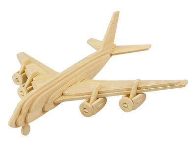 Thumbnail of Jetliner Airplane | 3D Wooden Puzzle