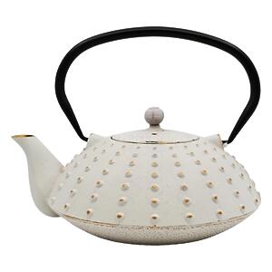 Thumbnail of White Tokusa | 40oz Cast Iron Teapot