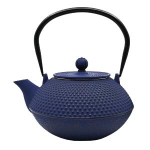 Thumbnail of Blue Hobnail | 44oz Cast Iron Teapot