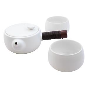Thumbnail of White | 8oz Kyusu Side-Handle Tea Set