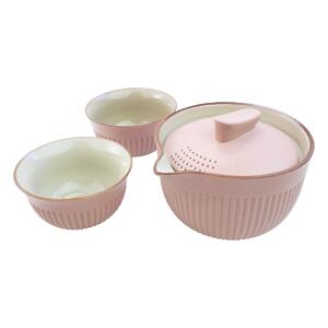 Thumbnail of Pink Ribbed | 6oz Gong Fu Travel Set