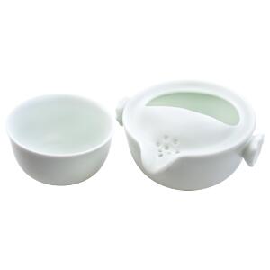 Thumbnail of Celadon Flower Motif | 6oz Gong Fu Travel Set