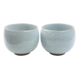 Thumbnail of Flaked Celadon Green | 2 Cup Set