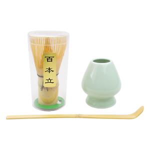Thumbnail of Matcha Chasen and Scoop Set | Light Green