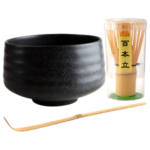 Thumbnail of Black Minoware | 20oz Matcha Bowl Set