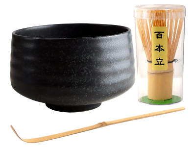 Thumbnail of Black Minoware | 20oz Matcha Bowl Set