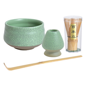 Thumbnail of Flaked Green | 21oz Matcha Kit