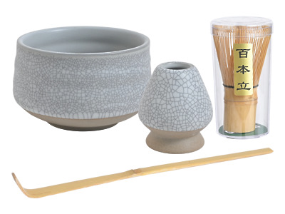 Thumbnail of Flaked Grayish White | 21oz Matcha Kit