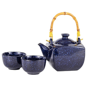 Thumbnail of Midnight Sky | 32oz Tea Set with Bamboo Handle