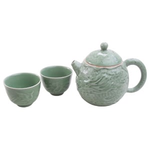 Thumbnail of Dragon and Phoenix | 8oz Tea Set
