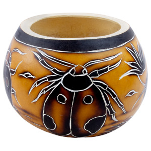 Thumbnail of Desert Bugs | Hand-Carved Mate Gourd