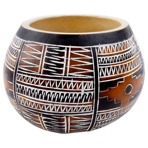 Thumbnail of Chacana Geometric | Hand-Carved Mate Gourd