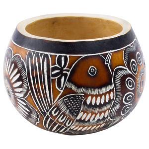 Thumbnail of Animals | Hand-Carved Mate Gourd