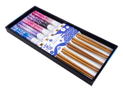 Thumbnail of Dream Blossoms | 5 Piece Chopstick Set