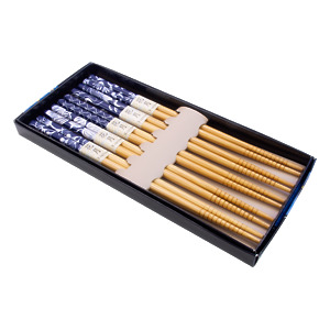 Thumbnail of Floral Katazome | 5 Piece Chopstick Set
