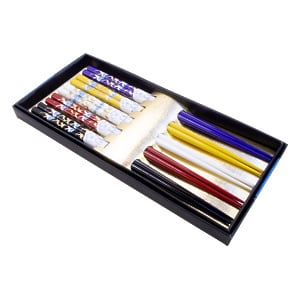 Thumbnail of Bold Cranes in Flight | 5 Piece Chopstick Set