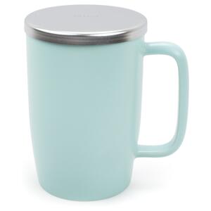 Thumbnail of Dew Brew-in-Mug with infuser & lid 18oz | Minty Aqua