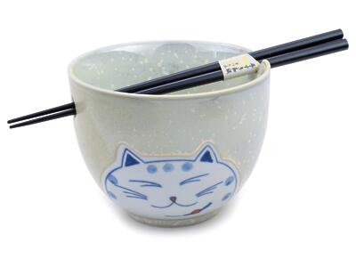 Thumbnail of Cat on White| Chopstick Bowl