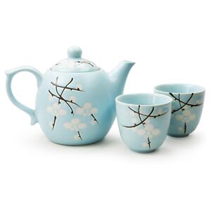Thumbnail of Cherry Blossom on Blue | 20oz Tea Set