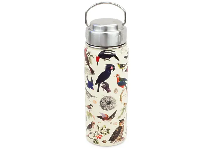 Birds Stainless Steel Vacuum Flask